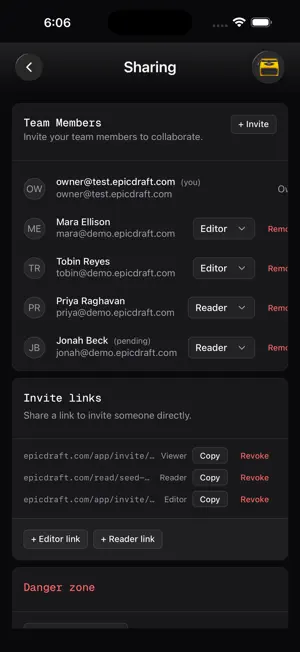 EpicDraft screenshot 4
