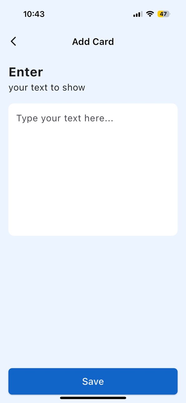 iPhone screenshot
