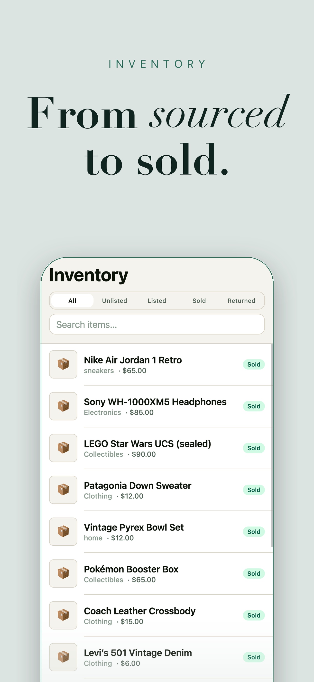 Flipfolio: Reseller Tracker screenshot 4