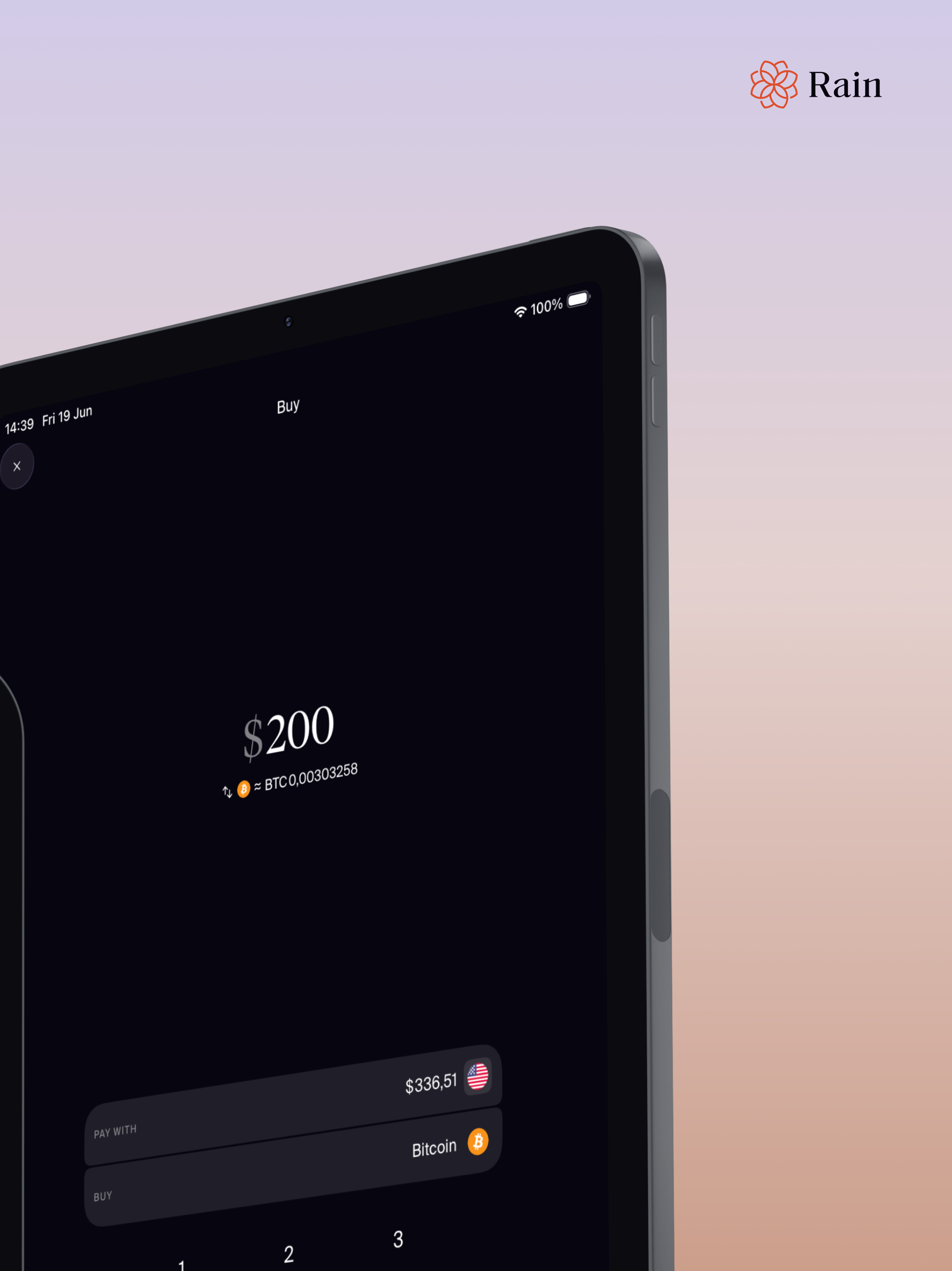 Rain: Buy & Sell Bitcoin screenshot 8