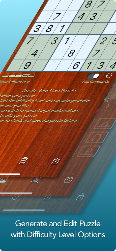 SudokuWare-Create your Sudoku screenshot 3