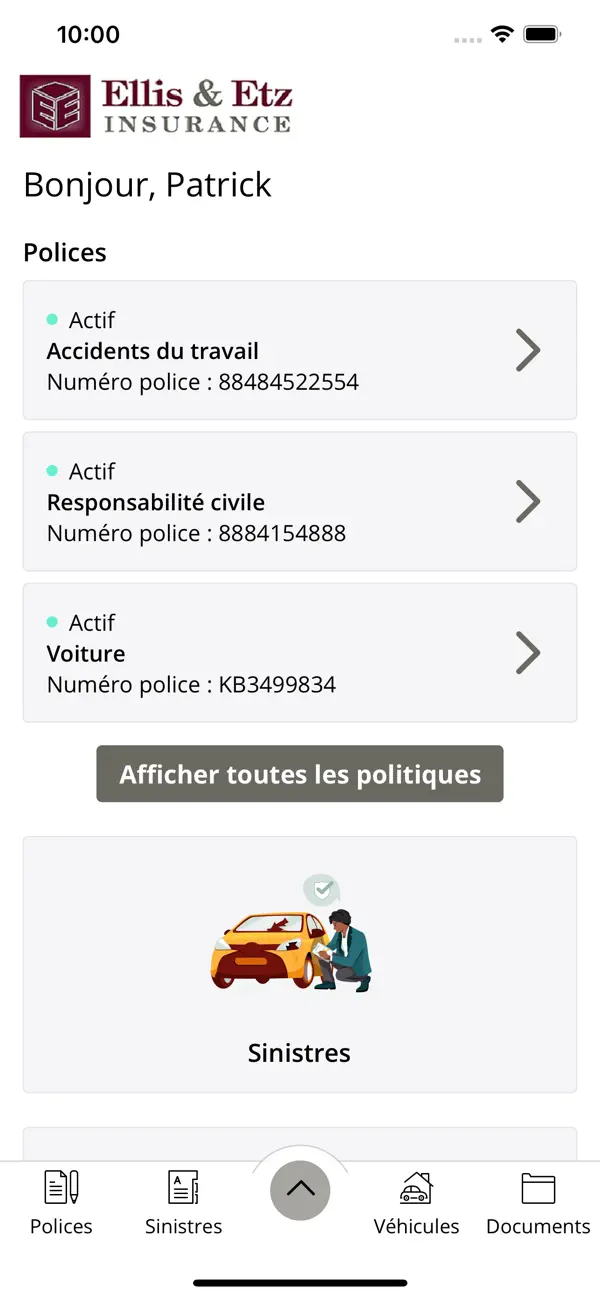 Screenshot #2 pour Ellis & Etz Insurance Mobile