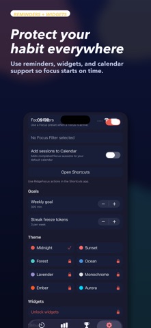 RidgeFocus Pomodoro Timer Screenshot 4 of 5