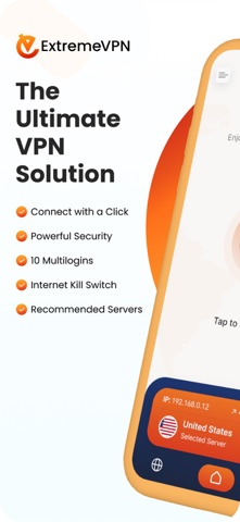 ExtremeVPN - Fast & Secure VPN Screenshot 1 of 8