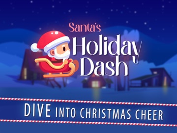 Santa's Holiday Dash iPad screenshot