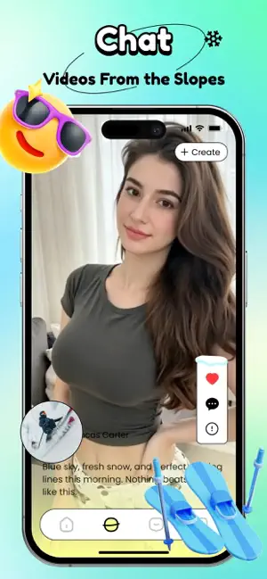 Emily：Video Chat | Fun，Connect iPhone screenshot 1