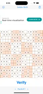 Sudoku 16x16 Game screenshot #1 for iPhone