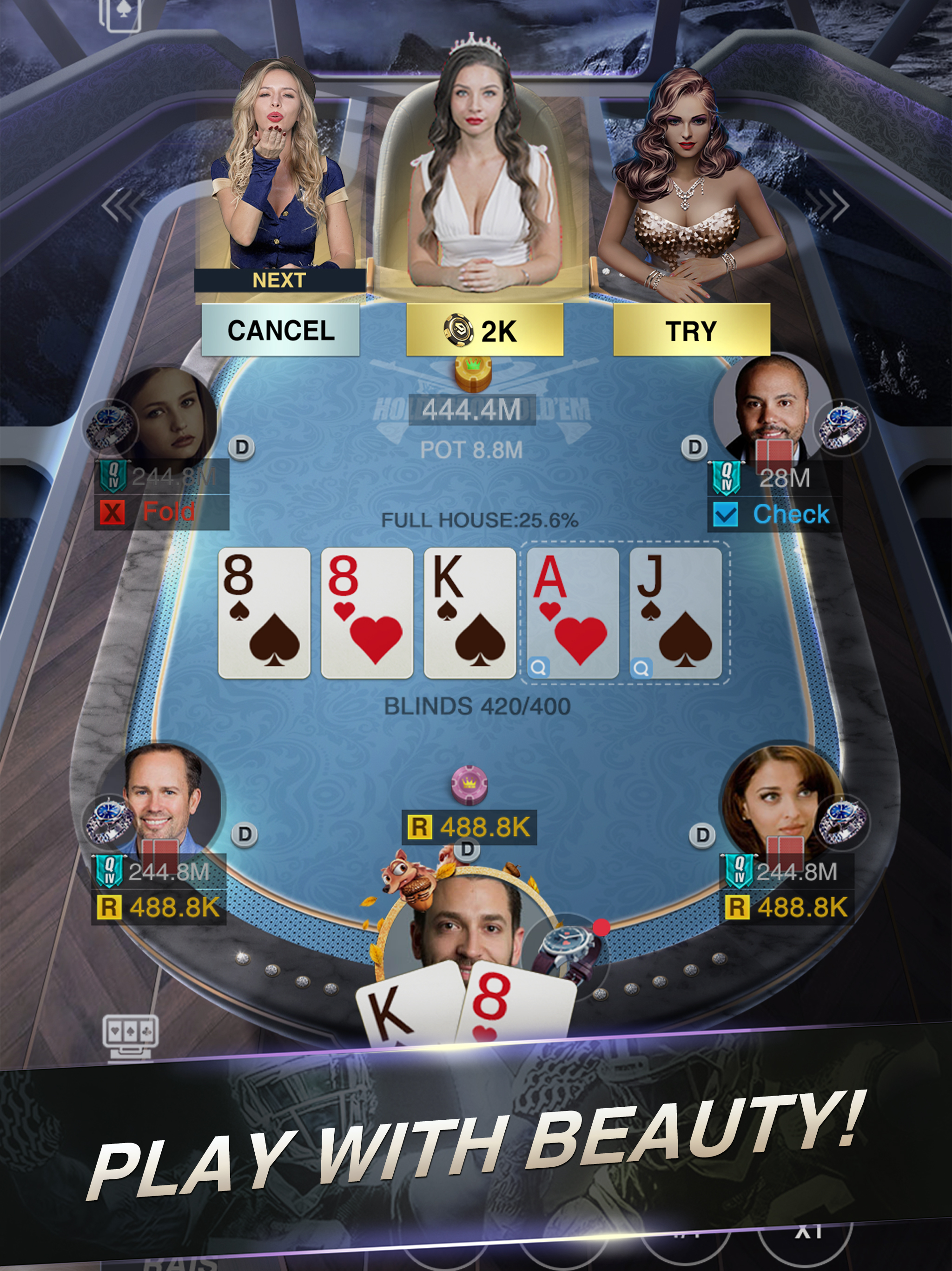 Holdem or Foldem: Texas Poker screenshot 6