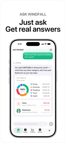 Windfall - Expense Tracker Screenshot 3 of 10