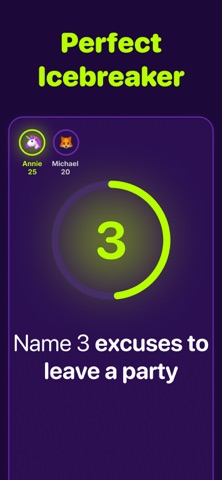 5 second: Party Game Night iPhone screenshot