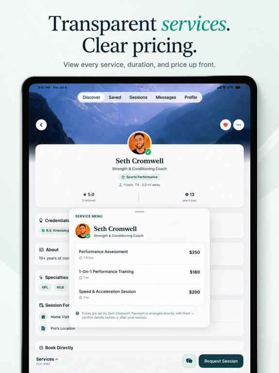 WellMet ipad screenshot 3