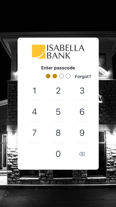 Isabella Bank Screenshot