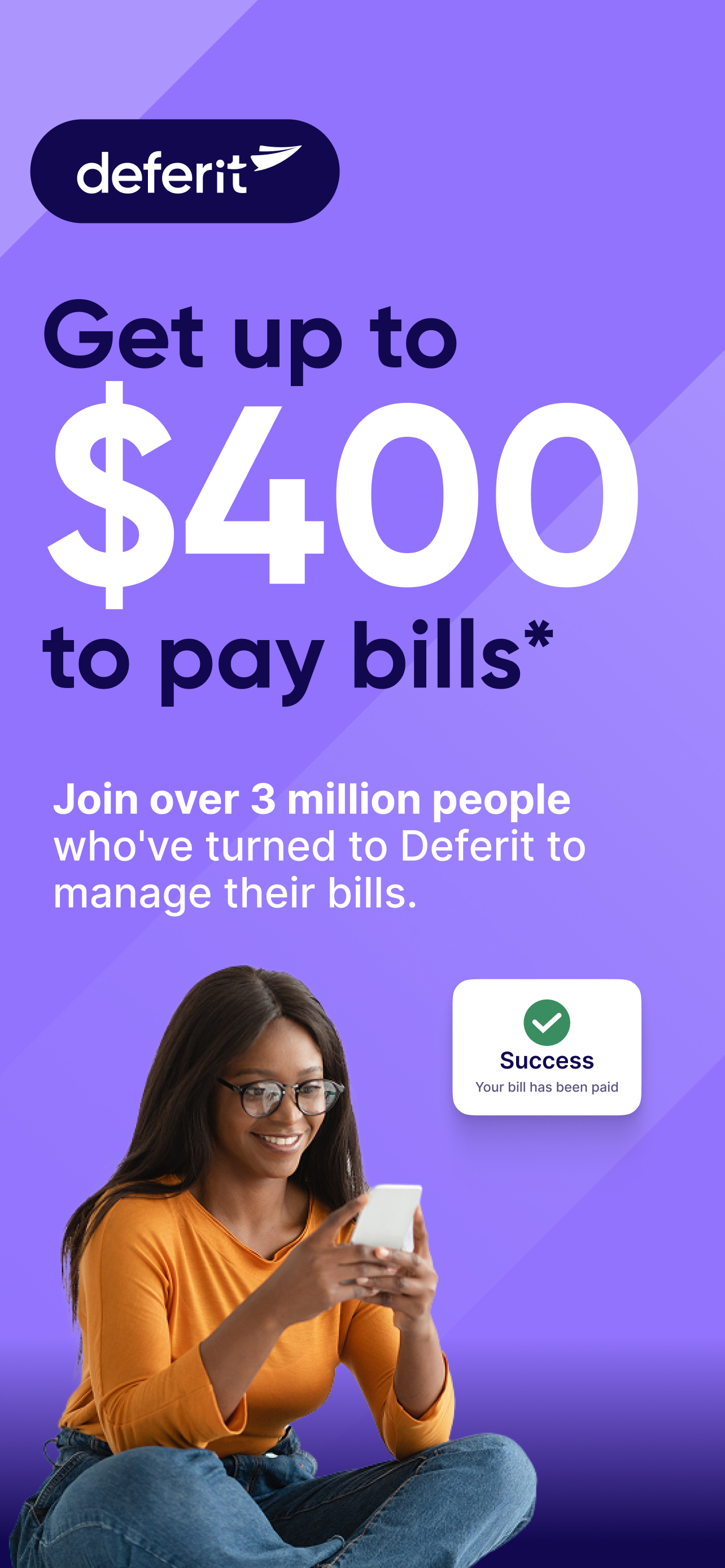Deferit: Pay bills in 4
