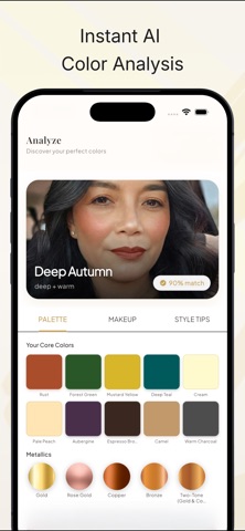 Color Analysis - HueMe screenshot