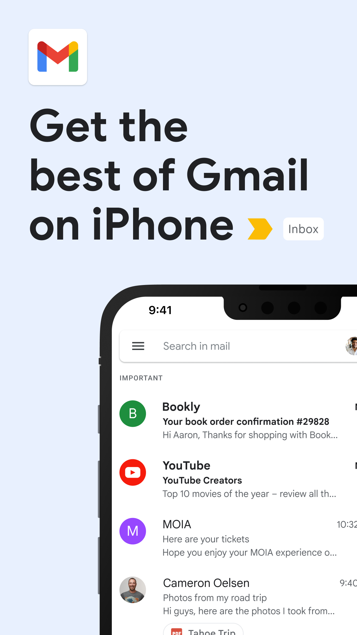 Gmail - Email by Google screenshot 1