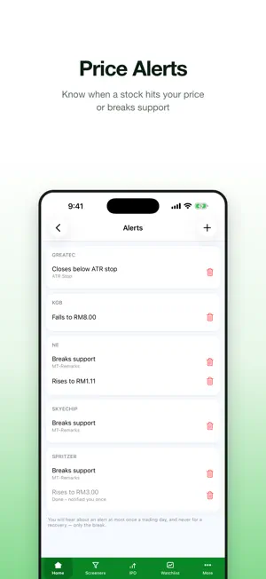 iSaham - Stock Screener screenshot 4