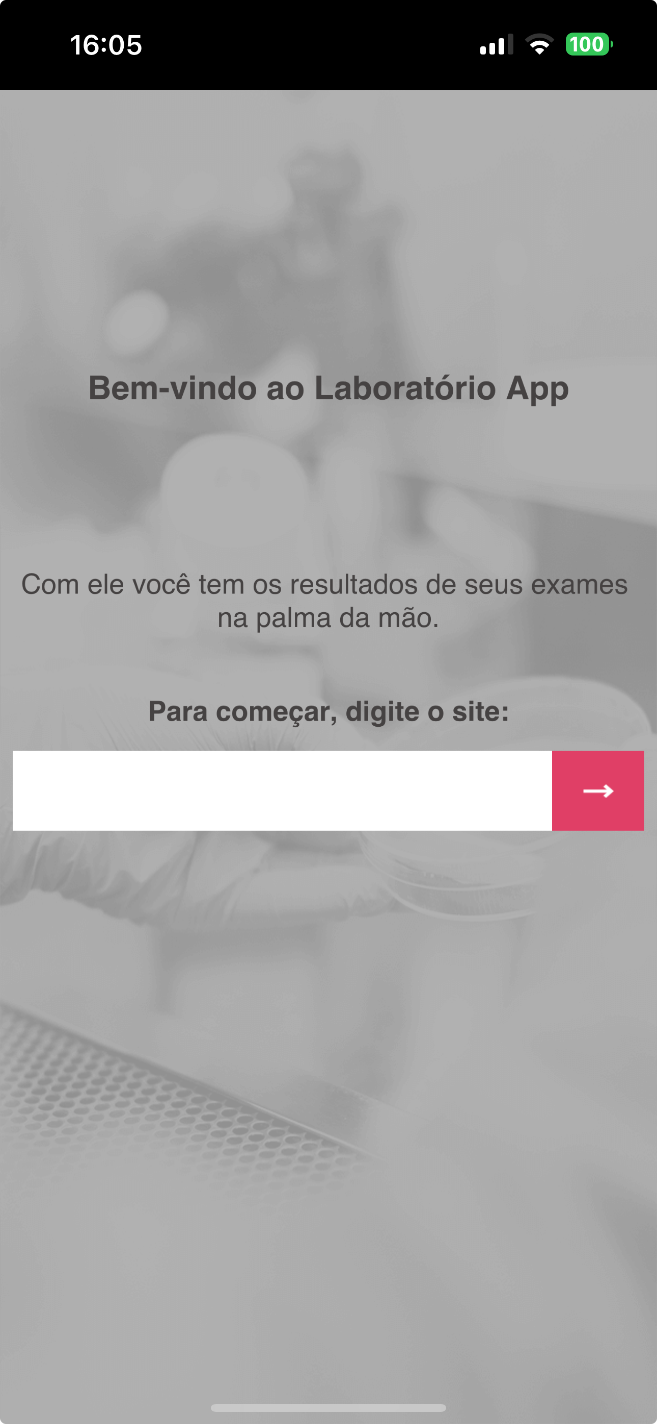 Laboratório App