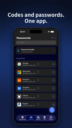 Authenticator App ¹ screenshot 1