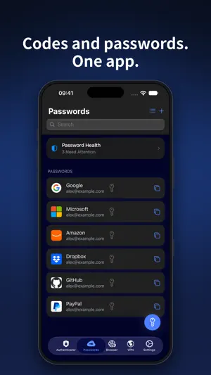 Authenticator App ¹ screenshot 1