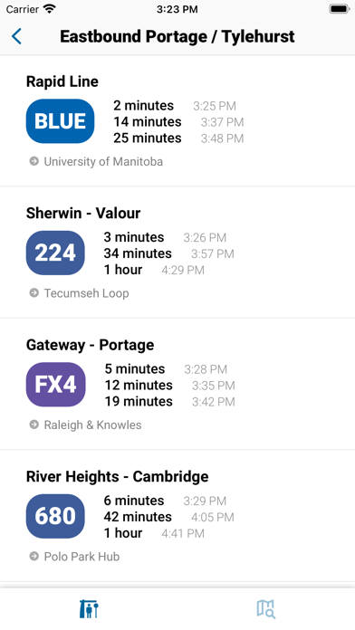 Screenshot #1 pour Winnipeg Transit (MB)
