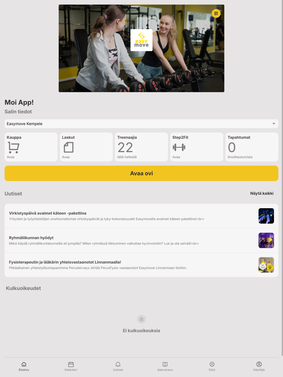 Screenshot #6 pour Easymove Hyvinvointimaailma