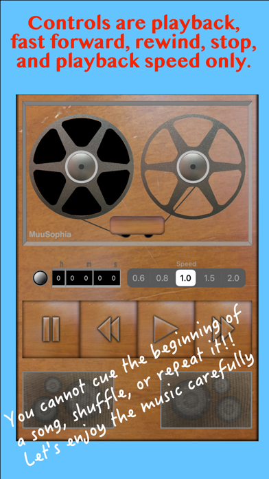 ReelToReelLike MusicPlayer Screenshot