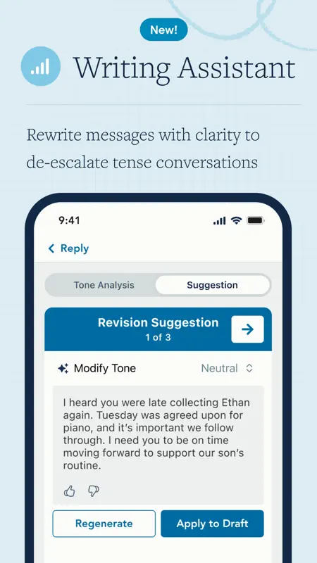 OurFamilyWizard Co-Parent App screenshot 4 of 10