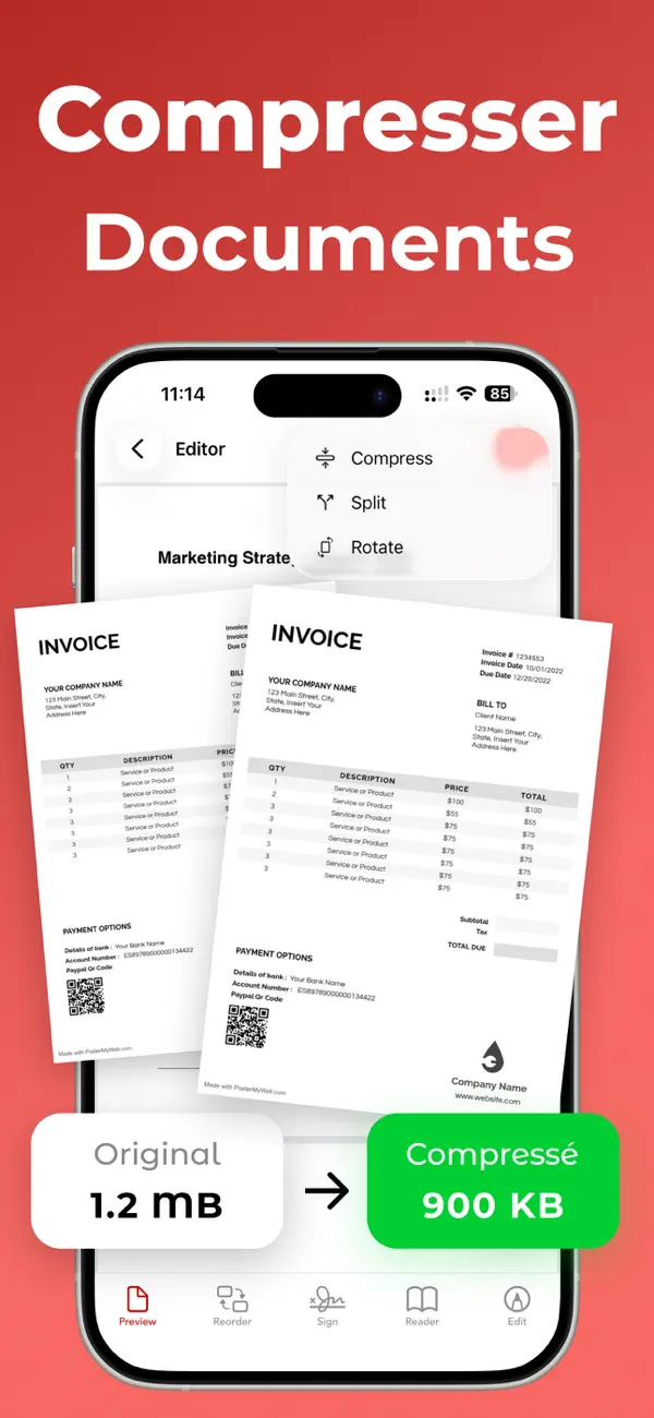 Screenshot #3 pour PDF Modifier et docs