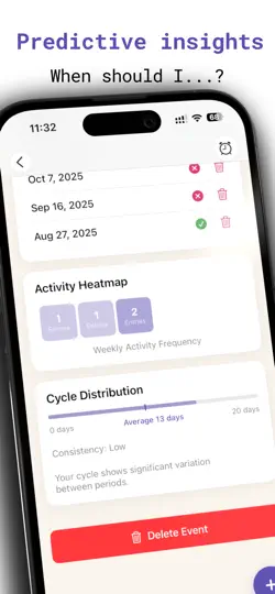 CycleTap: Recurring Reminder iPhone Ekran Görüntüsü 3