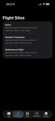 DroneAirspace iPhone screenshot 9