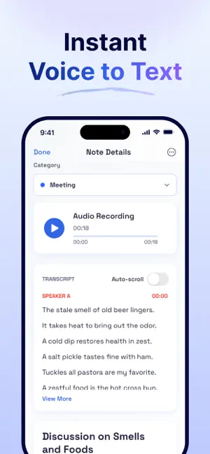 Ai Voice Recorder: Note Taker screenshot 3