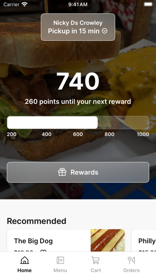 Nicky Ds Crowley iPhone screenshot 1 - Food & Drink app