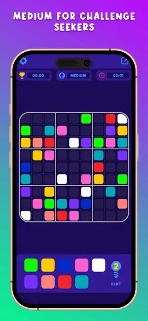 Sudoku: Color screenshot 4