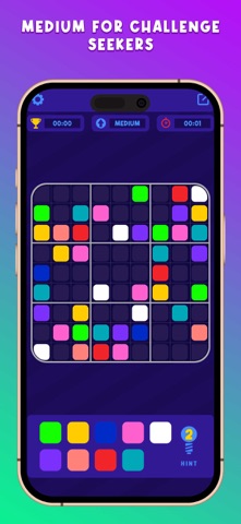 Sudoku: Color Screenshot 4 of 5
