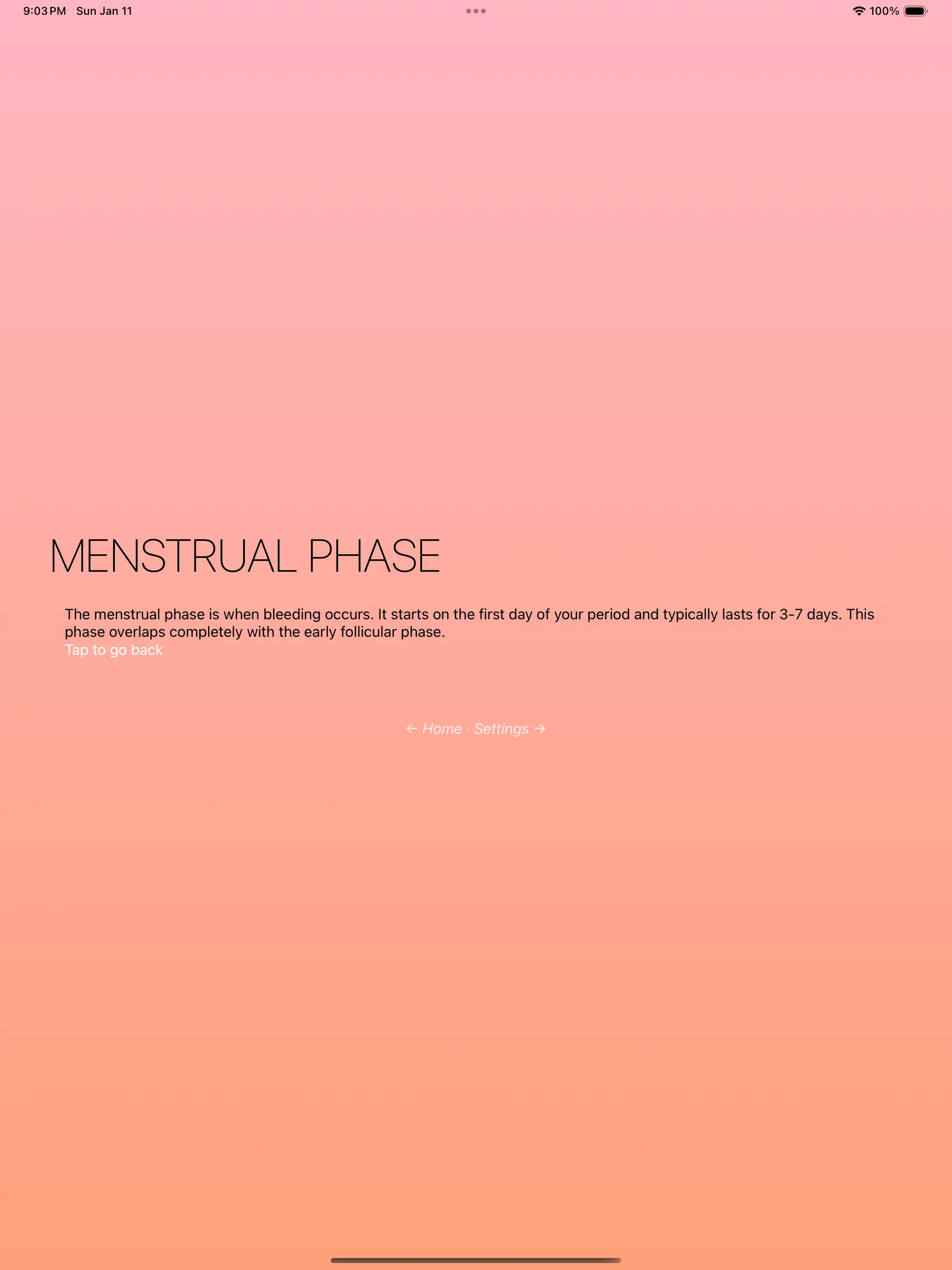 #5. menstrucycle (iOS) De: Primary Key LLC
