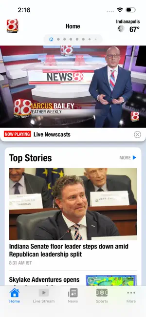 WISH-TV Indianapolis screenshot 1