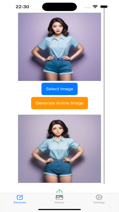 AI Anime Art Generator - AniAI Screenshot