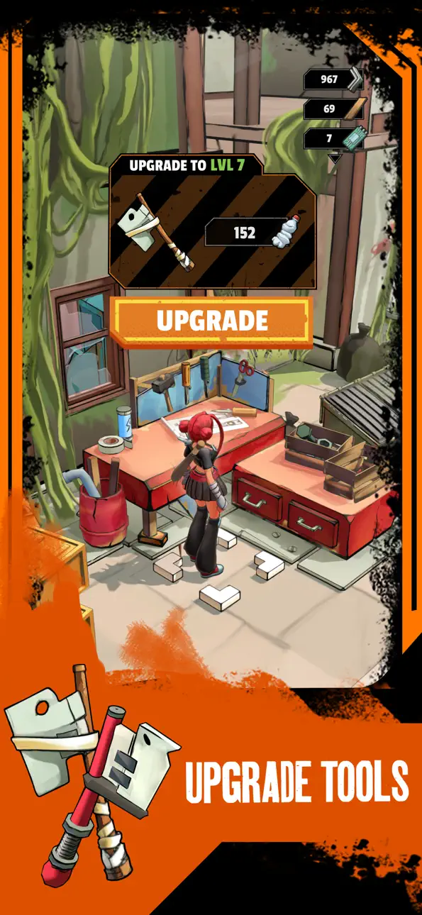 Zombiepunk: Fight & Survive iOS Mod IPA screenshot 5 - iOS game interface