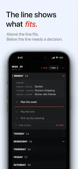 Weekline Weekly Planner & Todo screenshot 3
