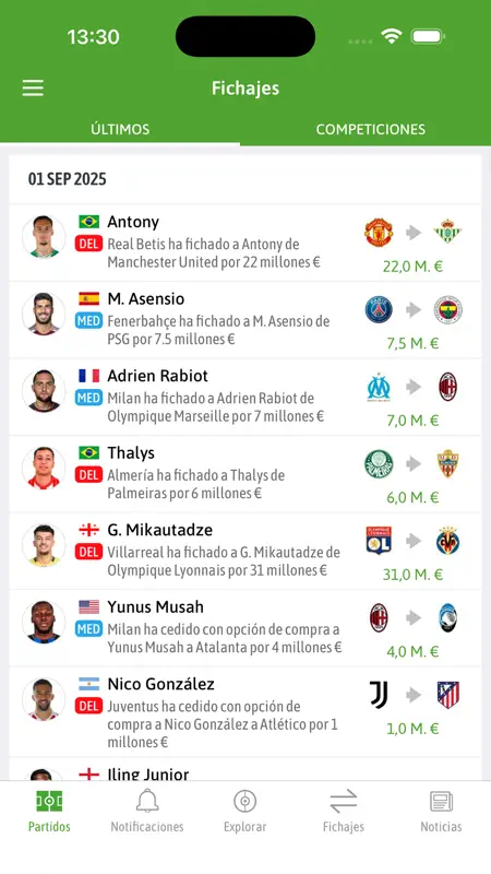 BeSoccer Plus screenshot 6 of 7
