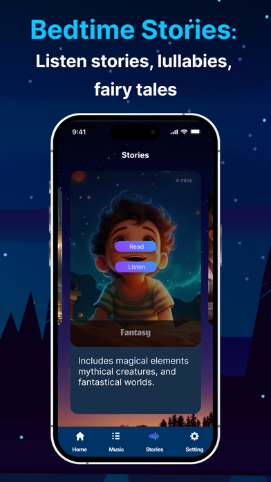 Easy Sleep: Sounds and Stories Screenshot