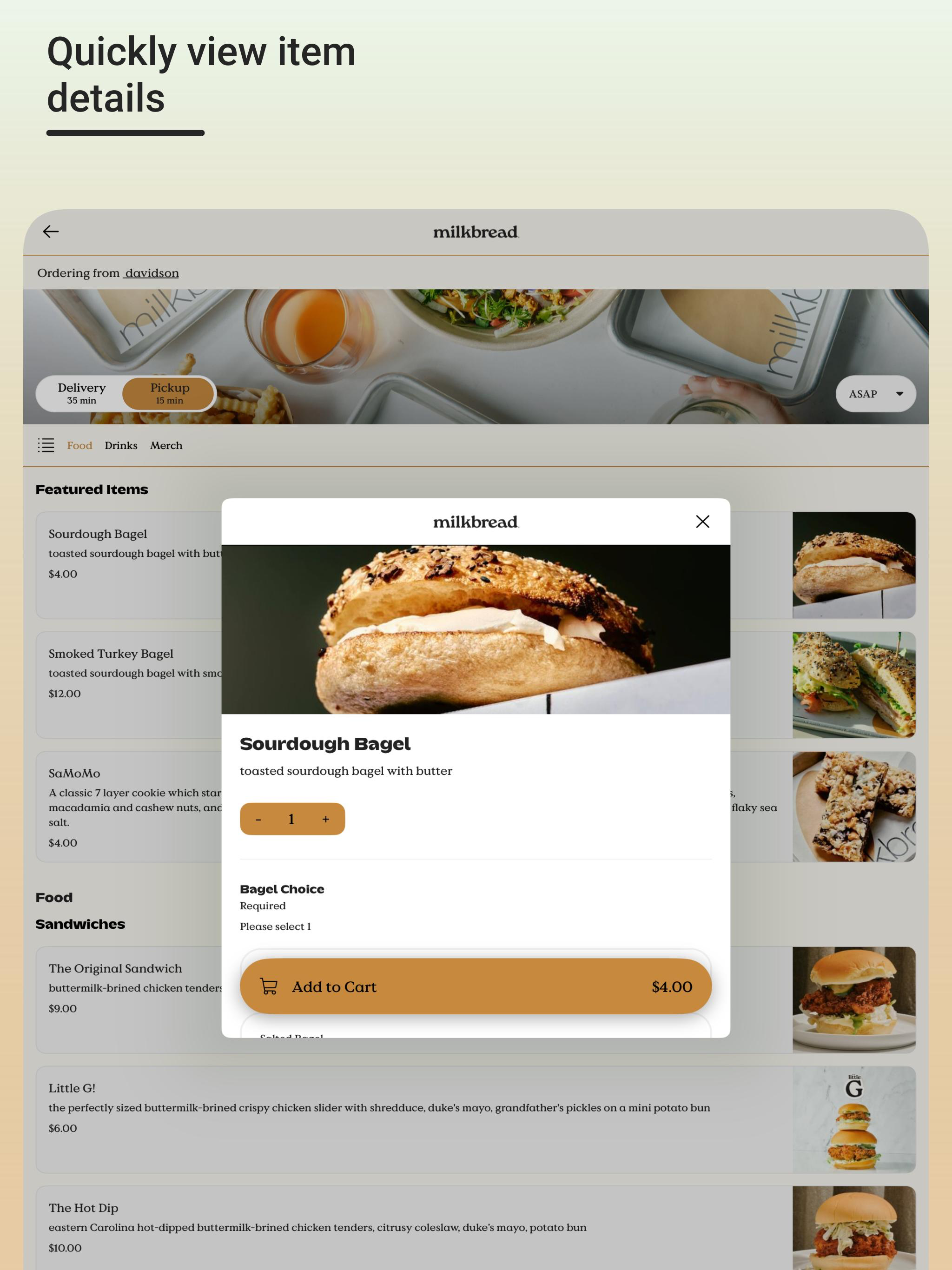milkbread - Order Online
