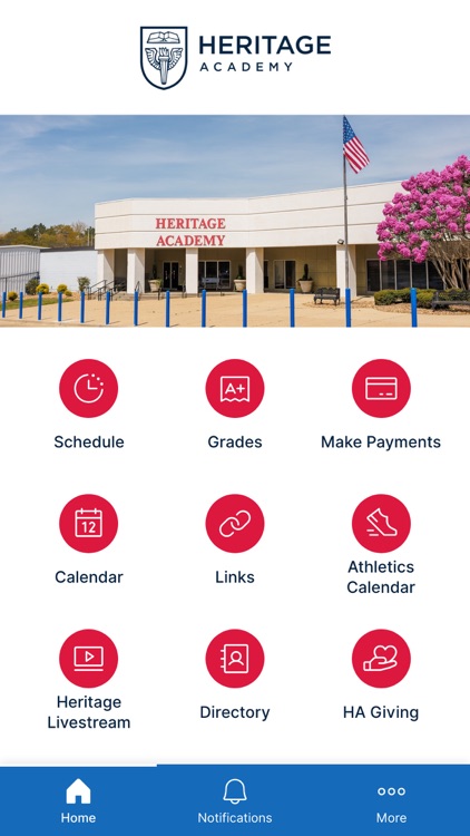 Heritage Academy App