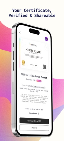 Certifika: Smart Certificates screenshot