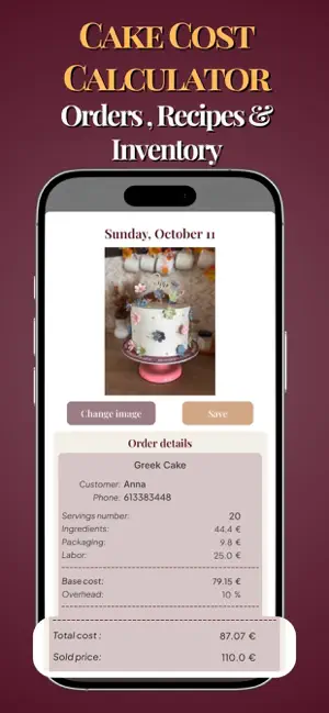 CakeFlow Planner screenshot 1