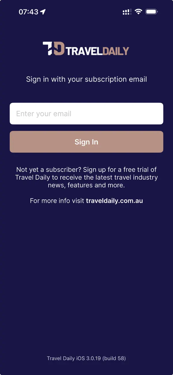 Screenshot #2 pour Travel Daily