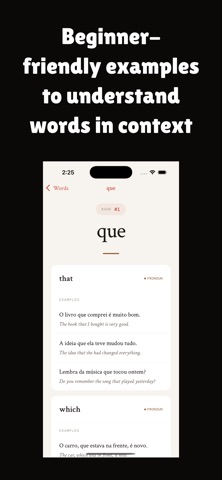 Brazilian Portuguese Words screenshot