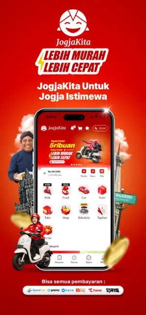 JogjaKita - Ojolnya Jogja iPhone screenshot 2