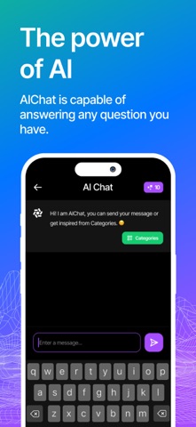 AI Chat : Virtual AI Assistant iPhone screenshot 2 — productivity app by CROSSAPP LP
