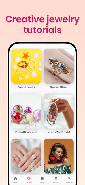 Jewelry Design: DIY Maker App screenshot 1